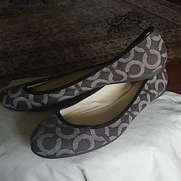 Coach Shoes - Coach classic ballet flat shoes 10
